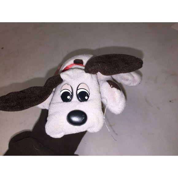 Pair of POUND PUPPIES  1985 Classic 18" Dog & 6" Puppy Plush Spots - Picture 5 of 11
